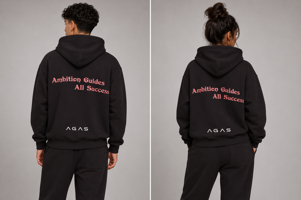 AGAS Signature Hoodie (Ambition Guides All Success)