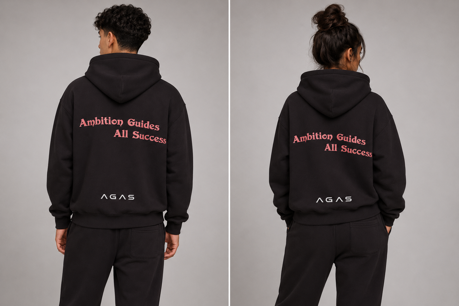AGAS Signature Hoodie (Ambition Guides All Success)